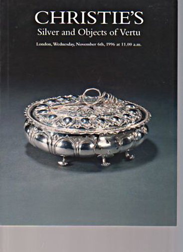 Christies 1996 Silver and Objects of Vertu - Click Image to Close