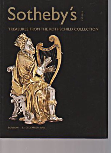 Sothebys 2003 Treasures from the Rothschild Collection