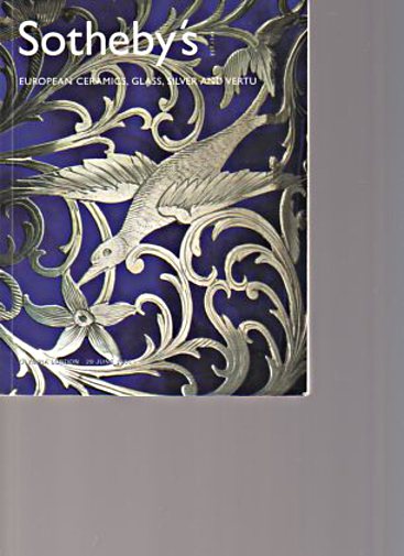 Sothebys 2004 European Ceramics, Glass, Silver & Vertu
