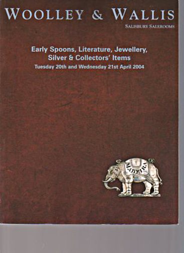 Woolley & Wallis April 2004 Early Spoons, Silver & Collectors Items