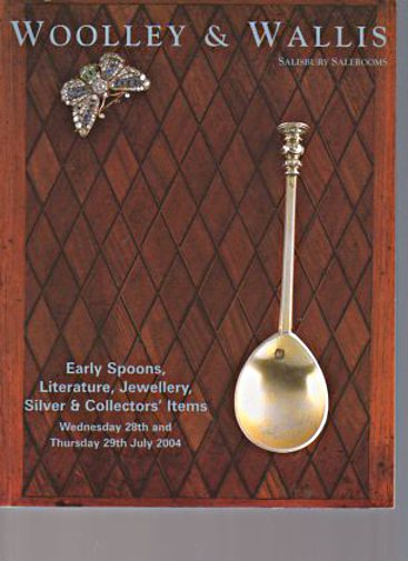 Woolley & Wallis 2004 Early Spoons, Silver & Collectors Items