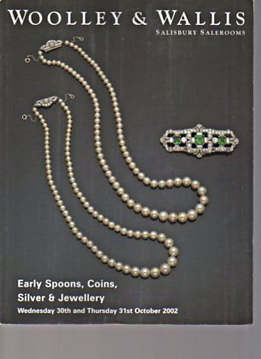 Woolley & Wallis 2002 Early Spoons, Coins, Silver & Jewellery