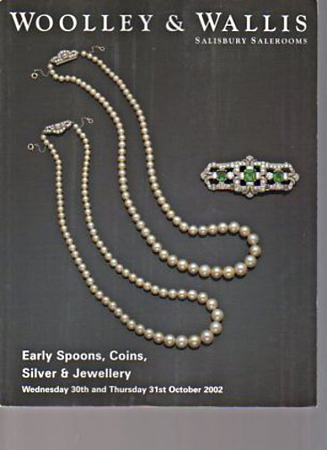 Woolley & Wallis 2002 Early Spoons, Coins, Silver & Jewellery