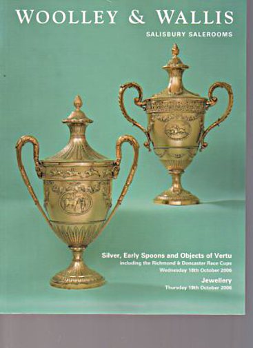 Woolley & Wallis October 2006 Early Spoons, Silver, Vertu (Digital only)