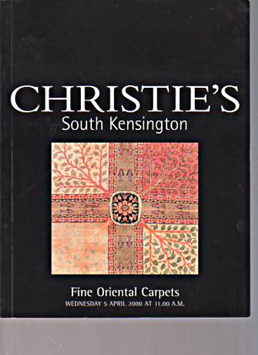 Christies April 2000 Fine Oriental Carpets - Click Image to Close