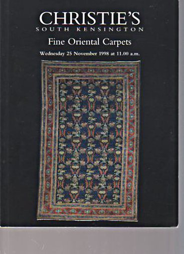 Christies November 1998 Fine Oriental Carpets