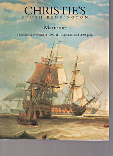 Christies November 1997 Maritime