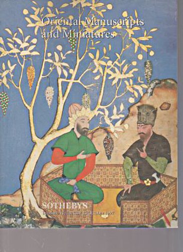 Sothebys 1997 Oriental Manuscripts & Miniatures