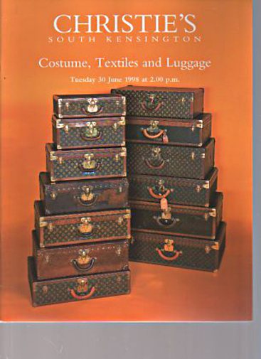 Christies 1998 Costume, Textiles and Luggage