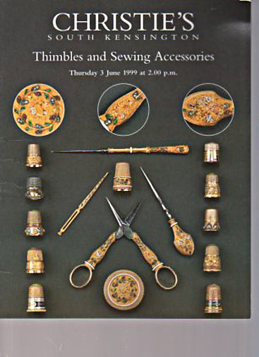 Christies 1999 Thimbles and Sewing Accessories