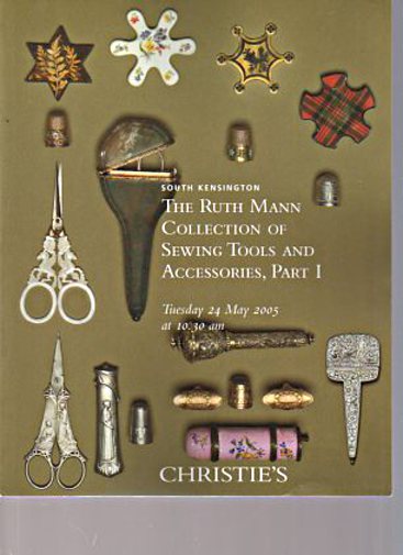 Christies 2005 Ruth Mann Collection Sewing Tools Part I
