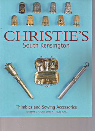 Christies 2000 Thimbles and Sewing Accessories