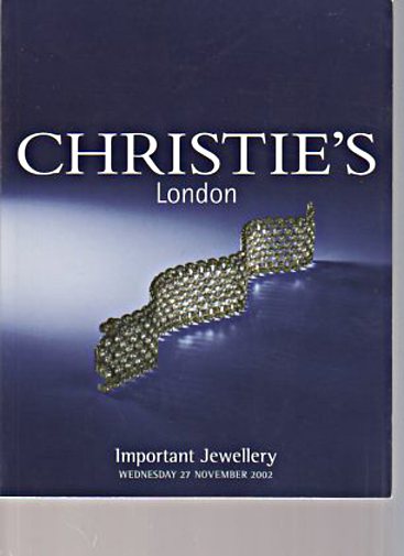 Christies 2002 Important Jewellery