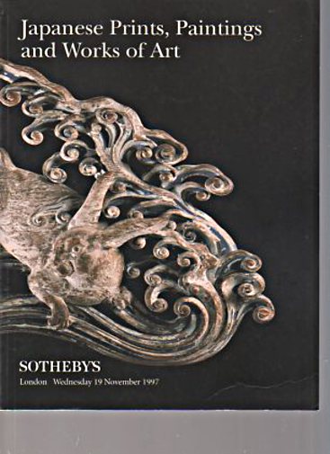 Sothebys 1997 Japanese Prints, Paintings & Works of Art