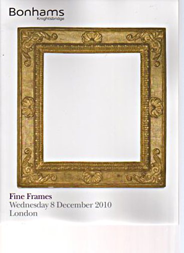 Bonhams December 2010 Fine Frames