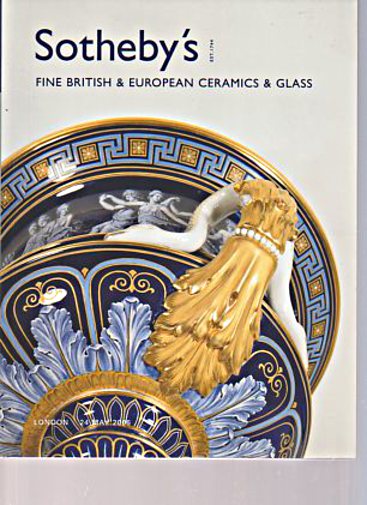 Sothebys 2006 Fine British & European Ceramics and Glass - Click Image to Close