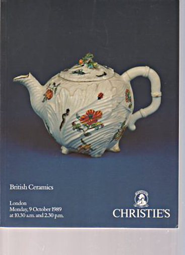 Christies 1989 British Ceramics