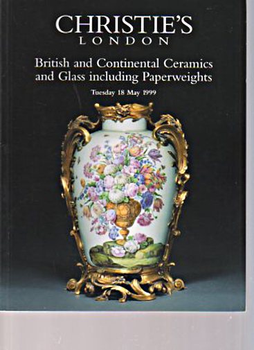 Christies 1999 British & Continental Ceramics, Paperweights