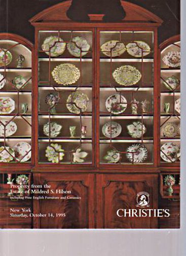 Christies 1995 Hilson Estate of English Furniture & Ceramics