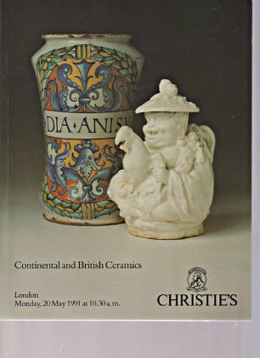 Christies 1991 Continental and British Ceramics