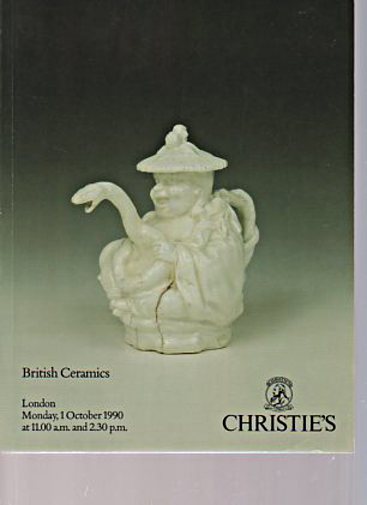 Christies October 1990 British Ceramics - Click Image to Close