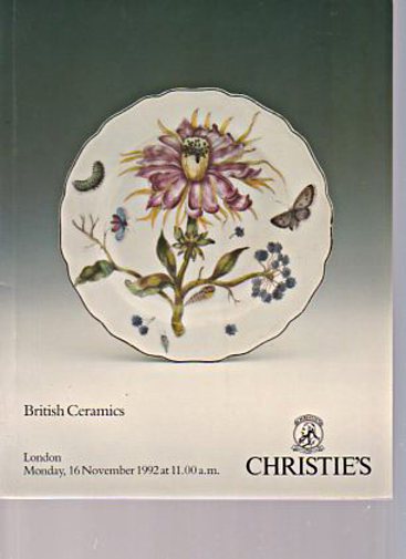 Christies 1992 British Ceramics