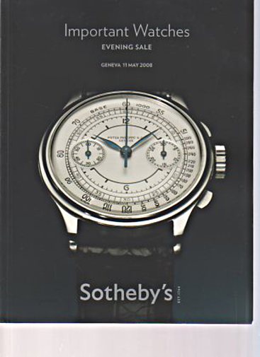 Sothebys 2008 Important Watches