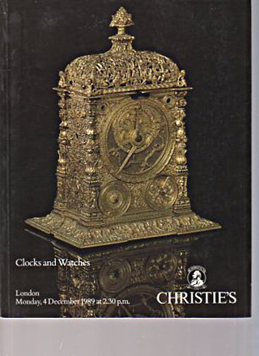 Christies December 1989 Clocks and Watches (Digital only)