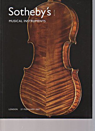 Sothebys 2007 Musical Instruments