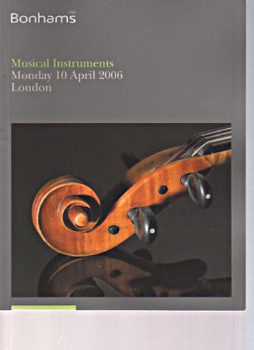 Bonhams 2006 Musical Instruments - Click Image to Close