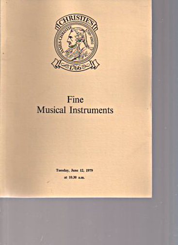 Christies June 1979 Fine Musical Instruments