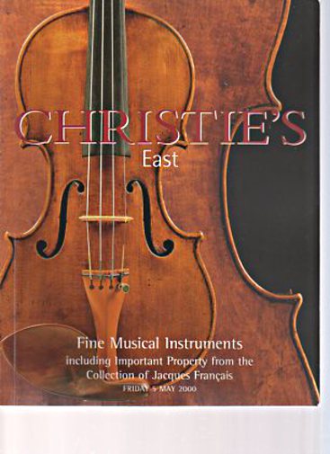 Christies 2000 Fine Musical instruments & J Francais Collection - Click Image to Close
