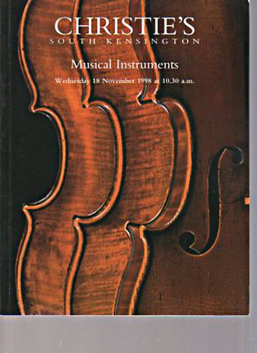 Christies November 1998 Musical Instruments