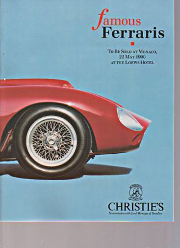 Christies 1990 Famous Ferraris