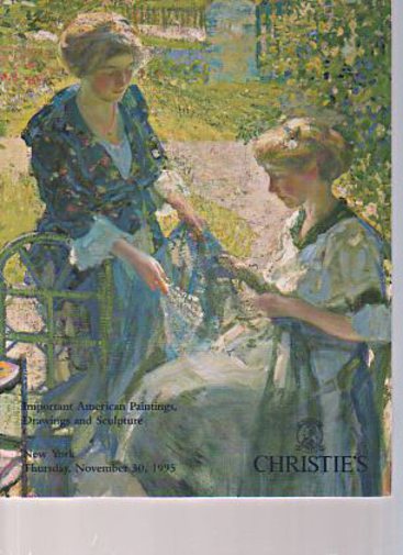 Christies 1995 Important American Paintings, Drawings, Sculpture