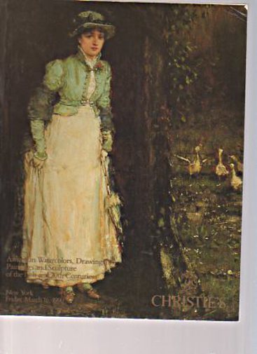 Christies 1990 American 19th & 20th C Paintings
