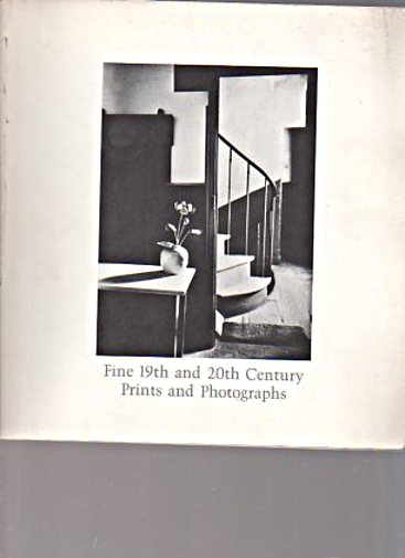 Sothebys 1979 Fine 19th & 20th Century Prints & Photographs