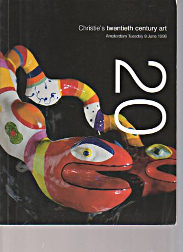 Christies 9th June 1998 Twentieth Century Art