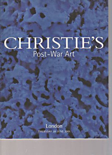 Christies 2001 Post - War Art