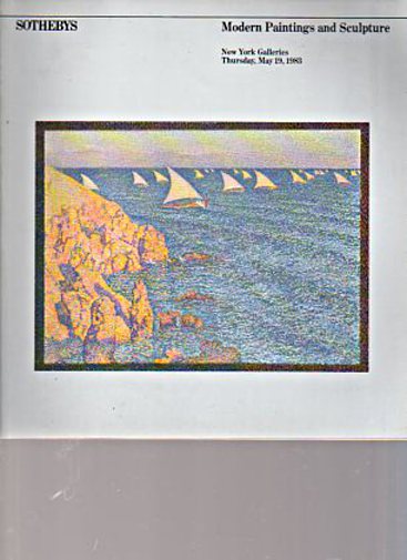 Sothebys 1983 Modern Paintings and Sculpture