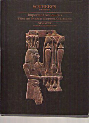 Sothebys 1992 Important Antiquities from the Schimmel Collection