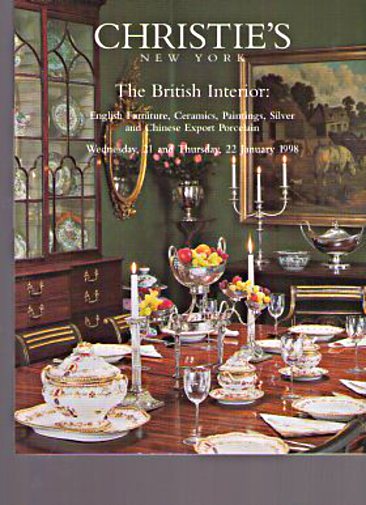 Christies 1998 English Furniture, Chinese Export