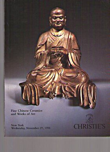 Christies November 1991 Fine Chinese Ceramics & Works of Art