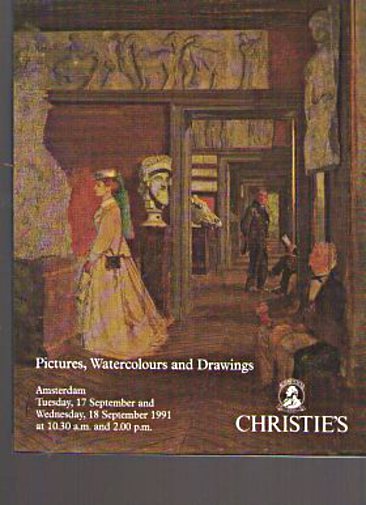 Christies 1991 Pictures, Watercolours & Drawings