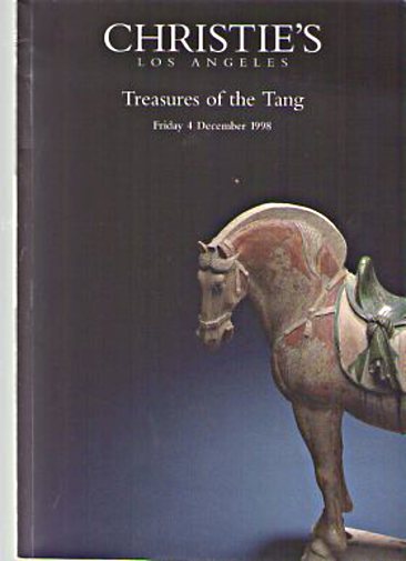 Christies December 1998 Treasures of the Tang (Digital Only)