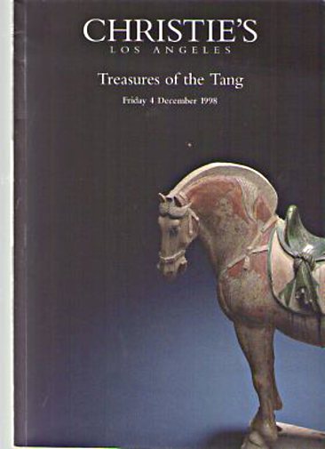 Christies December 1998 Treasures of the Tang (Digital Only)