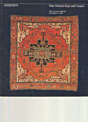 Sothebys December 1981 Fine Oriental Rugs & Carpets