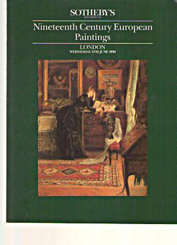 Sothebys June 1990 19th Century European Paintings