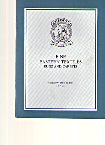 Christies 1980 Fine Eastern Textiles, Rugs & Carpets