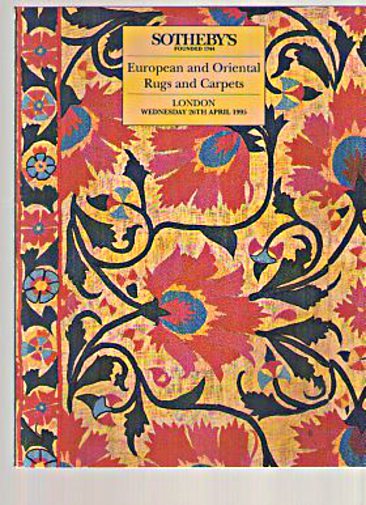 Sothebys 1995 European & Oriental Rugs & Carpets